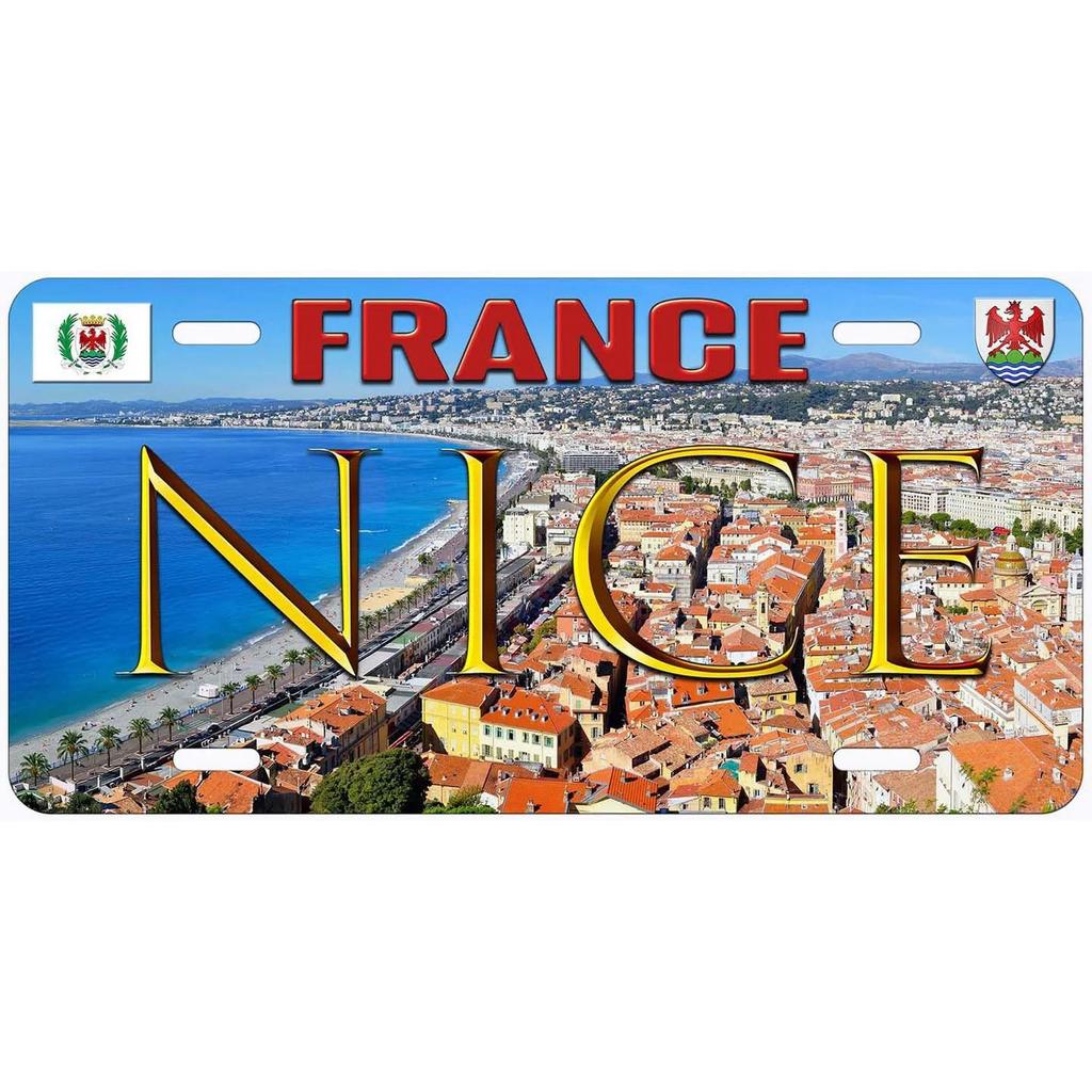 Vintage License Plates Decoration Signs Vintage New York Zurich Dublin Athens City Tags Metal Automotive Signs For Car Front