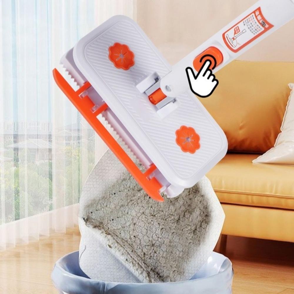 Adjustable Handle Detachable Mini Mop Locking Head Face Towel Small Mop  Bathroom