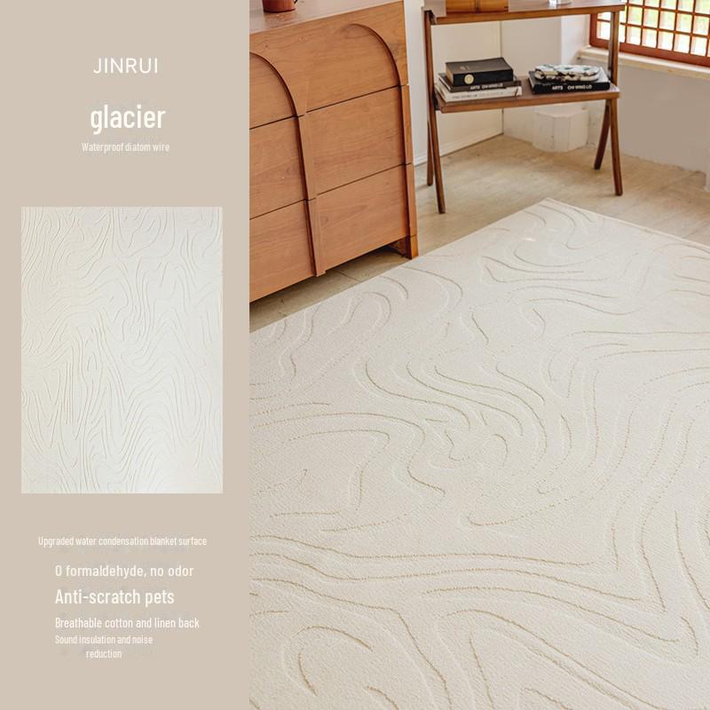 2024 Waterproof Anti-Fouling Washable Diatom Silk Sofa Carpet for Living Room - Light Luxury Autumn/Winter Edition