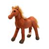Плюшевая лошадка с наполнителем из полипропиленового хлопка для детской игровой комнаты