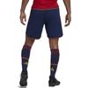 Adidas Spanish National Team Striped Embroidered Soccer Shorts Men Bottoms Navy-Blue HE2022