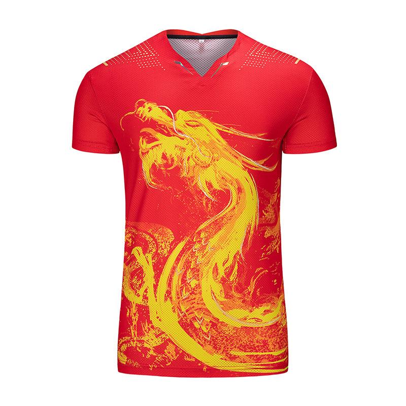 Дышащий комплект спортивной одежды для пар - Футболка для соревнований с быстрой сушкой для настольного тенниса и бадминтона