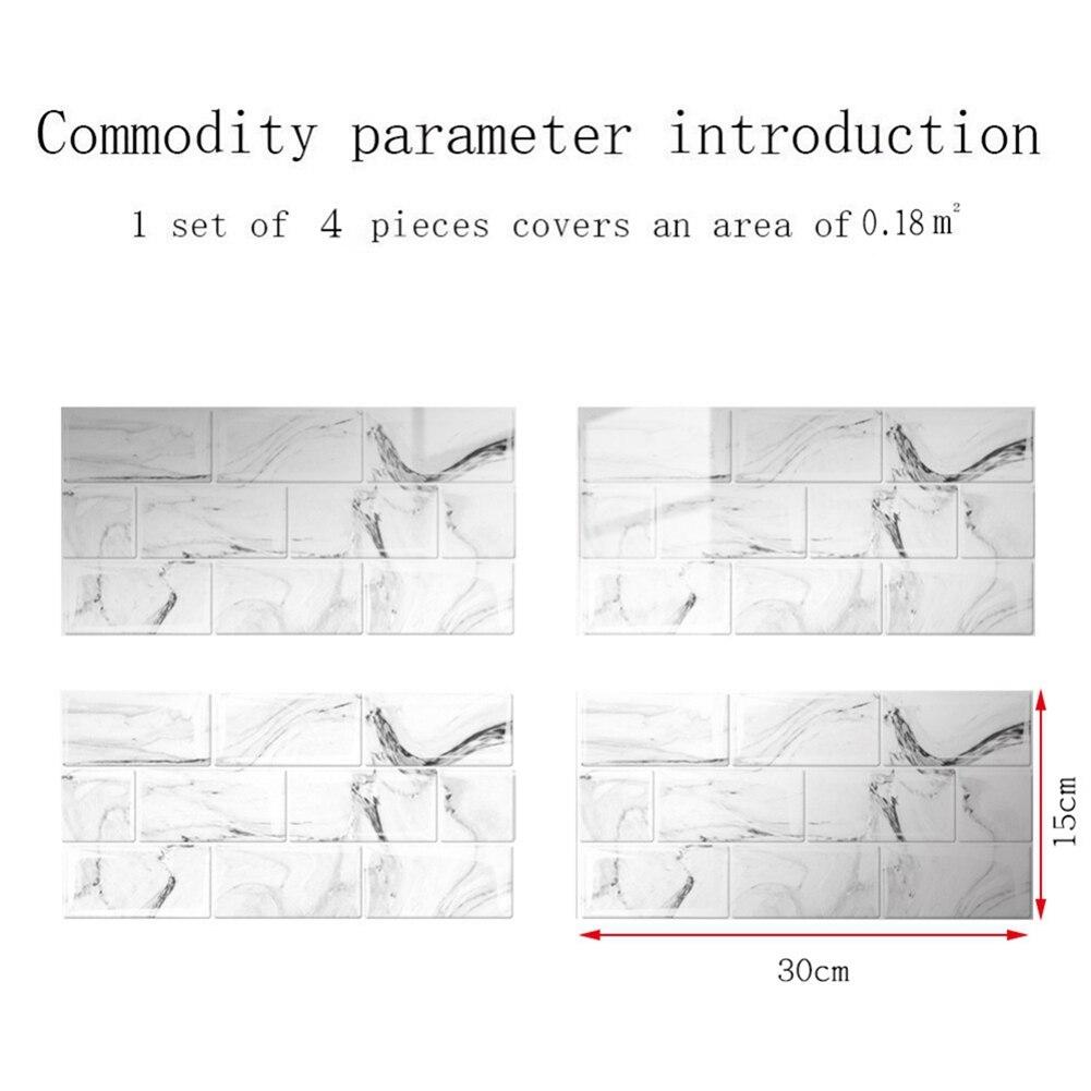 Наклейки на фартук, глянцевая плитка метро для кухни, ванной комнаты
