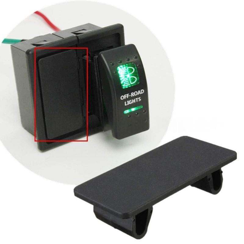 Накладка на тумблеры Черная Стандартная Морская Панель Переключателей Автомобильная Лодочная Панель Заглушка Пластина ARB Заглушка