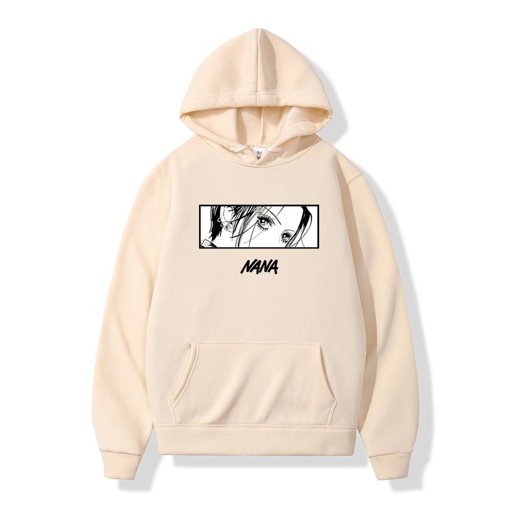 Нана Осаки толстовки аниме унисекс с принтом уличная одежда унисекс женская повседневная мода большие толстовки с капюшоном пуловеры в стиле Харадзюку одежда