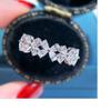 Кольцо Love Row Diamond Ring Girl High Carbon Diamond Ring Полный круг, чтобы подарить своей девушке подарок