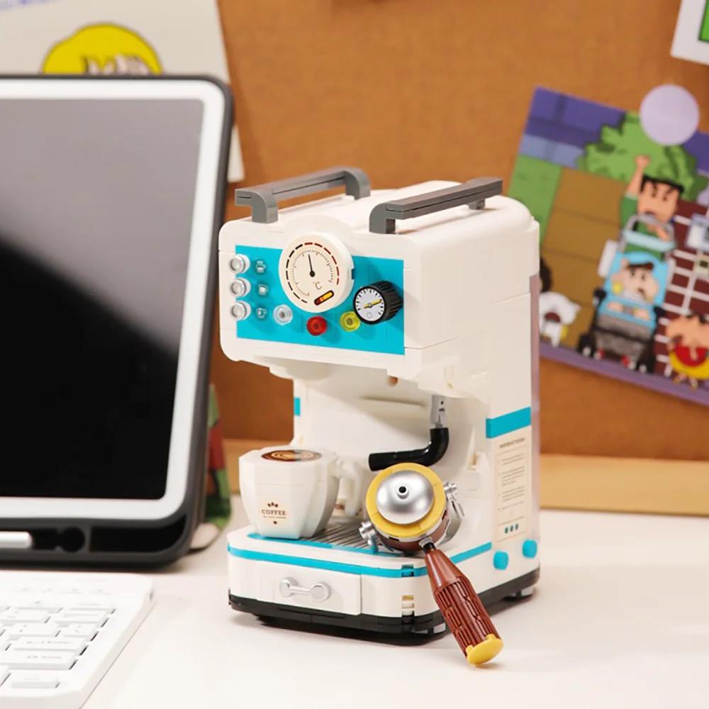 Изысканный игровой набор «Кофемашина» - Детское представление о кофемашине, Понимание кофейной культуры, Украшение для дома и офиса