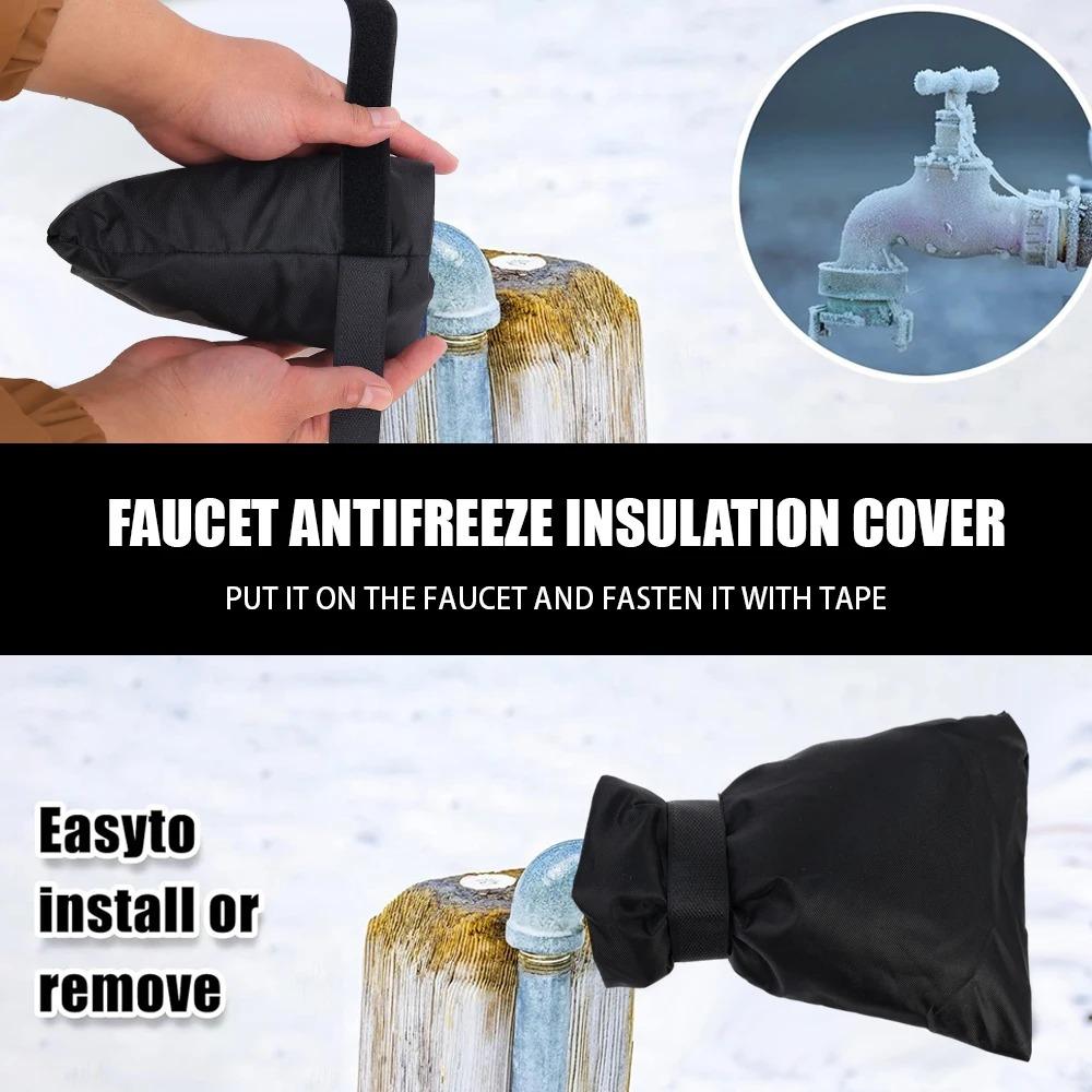 4 шт. наружный чехол для крана на зиму многоразовый водонепроницаемый изолированный протектор крана для водопроводных труб кухонные аксессуары для крана