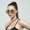 Солнцезащитные очки Cloud Rimless, женские волнистые солнцезащитные очки, мужские очки
