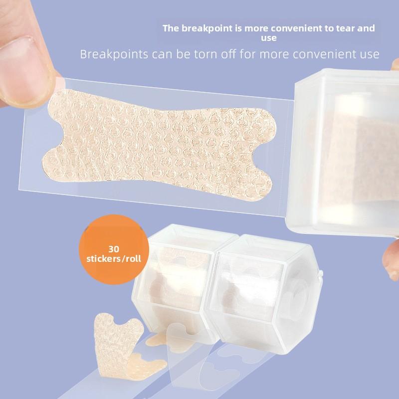 Слива Прозрачная Косточка Защита от износа Наклейка на пятку Одиночная обувь Сандалии Высокие каблуки Носок Ступня Наклейка на пятку Невидимая Защита от износа Ступня