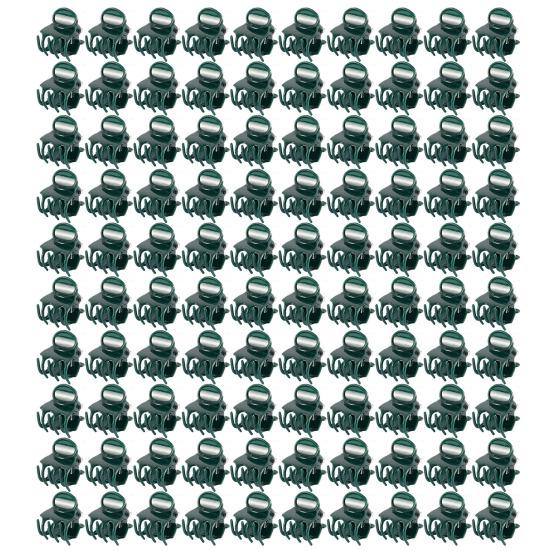 20/100 шт. зажимы для растений, зажимы для поддержки орхидей, цветы, лозы, растут вертикально, здоровый рост, зажимы для связывания, простой в использовании зажим для фиксации растений