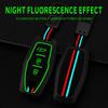 Interior Mouldings Zinc Alloy + Silicone Car Key Case Cover Shell Fob For Mitsubishi Outlander 2022 2023 2024 Control Car Interi