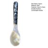 Ложка для мороженого с акриловой ручкой Элегантная чайная ложка из натуральной морской раковины