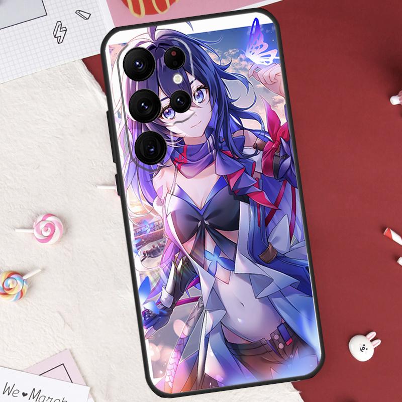 Чехол Honkai Star Rail с персонажем Зеле для Samsung Galaxy S24 FE S20 FE S21 S22 S23 S25 S26 Ultra S10 Plus S25 FE Защитный корпус