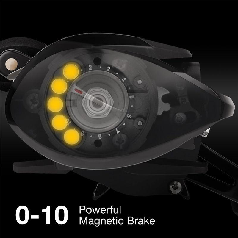 Рыболовная катушка 12 фунтов, катушка для приманки, карбоновая катушка, тормоз 7,0:1, приманки, инструменты для морской или пресной воды