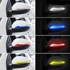 2pcs/set Car Rearview Mirror Reflective Sticker Safety Warning Reflective Sticker Car Rearview Mirror Decorative Strip