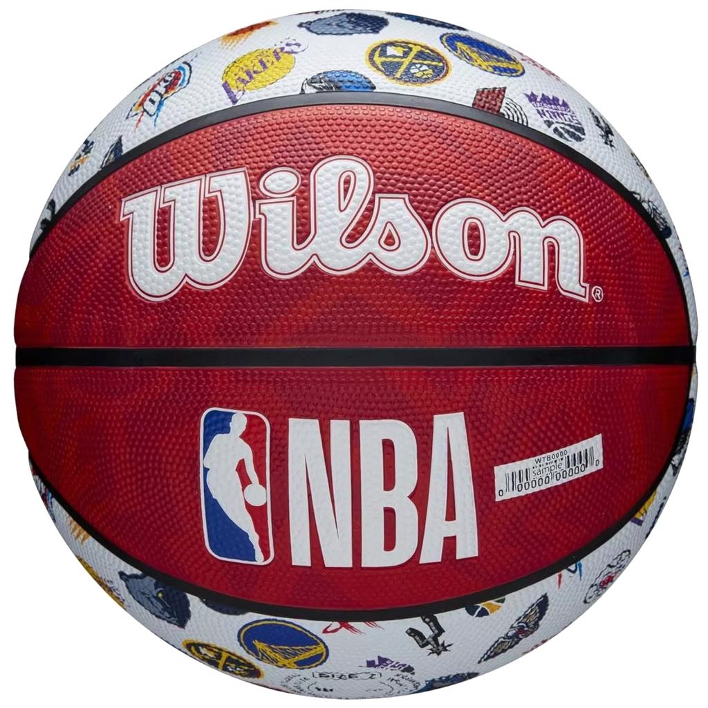 Wilson Мяч NBA All Team, баскетбольный унисекс синего цвета