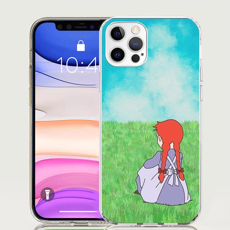 A-Anne Of Green Gables Shirley Phone Case For iPhone 18 17 Air 16 15 Plus 11 14 Pro Max 13 Mini 12 7 8 + SE Pattern Art Customized