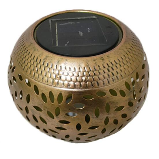 1/2 шт. солнечные фонари полый дизайн автоматическое включение/выключение уличные водонепроницаемые металлические светодиодные солнечные фонари украшения для крыльца и двора