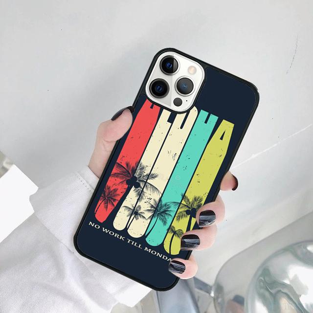 Чехол для телефона Гавайи Алоха Для iPhone 17 Air 15 Pro MAX 16 Plus 14 11 12 13