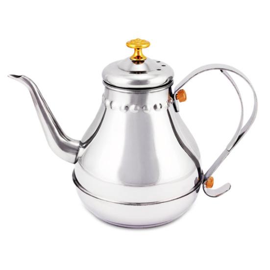 Чайник для кофе, чая из нержавеющей стали, ситечко для заливки чайника, фильтрующий горшок