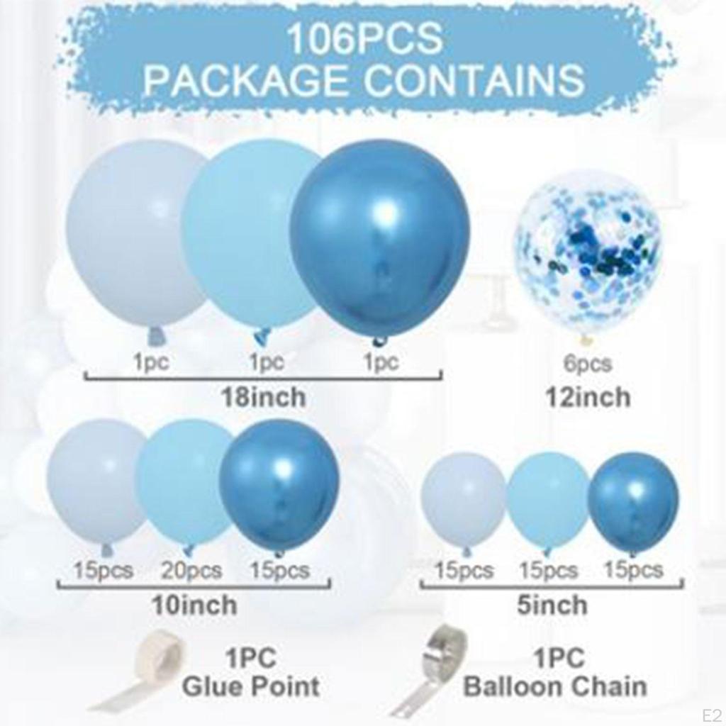 Воздушные шары для арки из воздушных шаров, многофункциональные украшения для вечеринок, латексное предложение, празднование