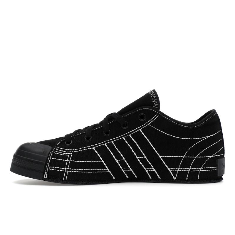Adidas Y-3 Nizza Low Black Off White Unisex Sneakers IF2041