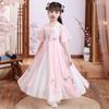 Qiz Hanfu qadimiy kostyum bolalar Xitoy uslubi kichkina qiz kiyimi Tang liboslari malika yubka milliy kostyum bolalar