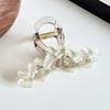 Stylish Jelly Heart Design Hair Claw Clip For Women Ideal For Chic And Elegant Hairstyles