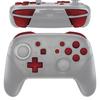 eXtremeRate ABXY with and R buttons for Switch Pro Full Button Set for Switch Pro Controller Scarlet Red D-pad ZR, ZL, L, Controller, -