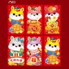 6 Pcs/Set Chinese New Year Money Envelope 2026 Horse Year Lucky Red Pockets Spring Festival Marriage Birthday Envelope