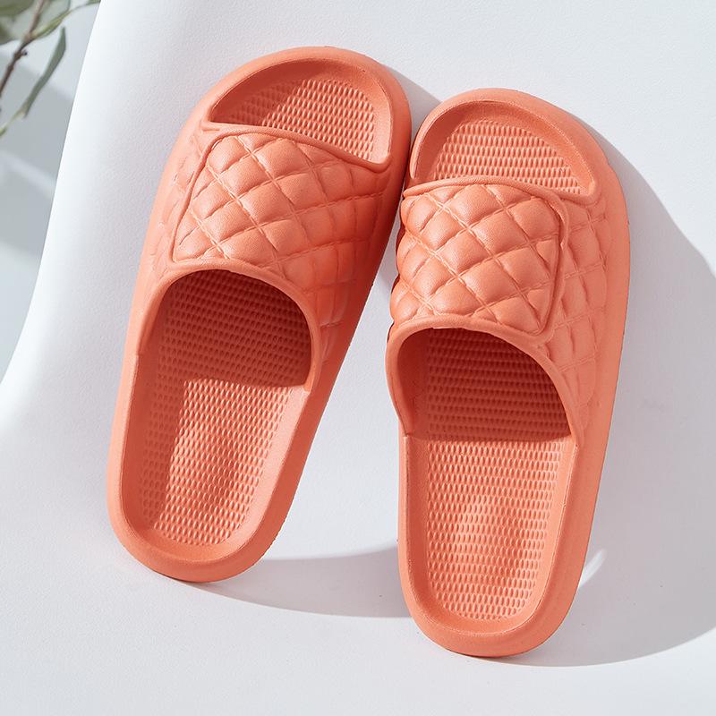 Home Slippers Women's Summer Hotel Bathroom Men's Indoor Cool Slippers Casual Bath Couple Household Flip Flops