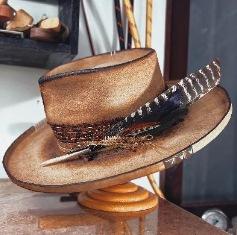 Hot-selling webbing feather decorative wool top hat retro old wind sheep felt hat