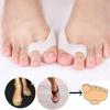 2 Pairs Unisex Men Foot Care Toe Straightener Big Bone Correction Silicone Mat