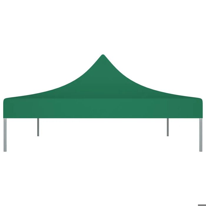 Toit de tente de réception - vidaXL - 410x280 cm - Imperméable - Vert - Usage occasionnel