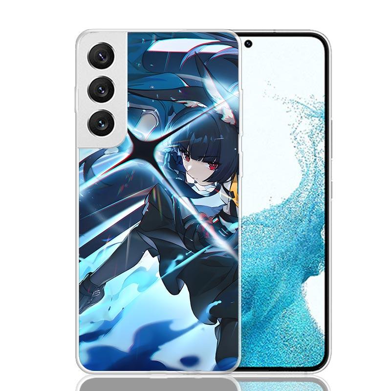 Чехол для телефона Hoshimi Miyabi Zenless Zone Zero ZZZ Для Samsung Galaxy S26 S25 Edge S24 S23 FE S22 Ultra S21 Plus S20 + Чехлы