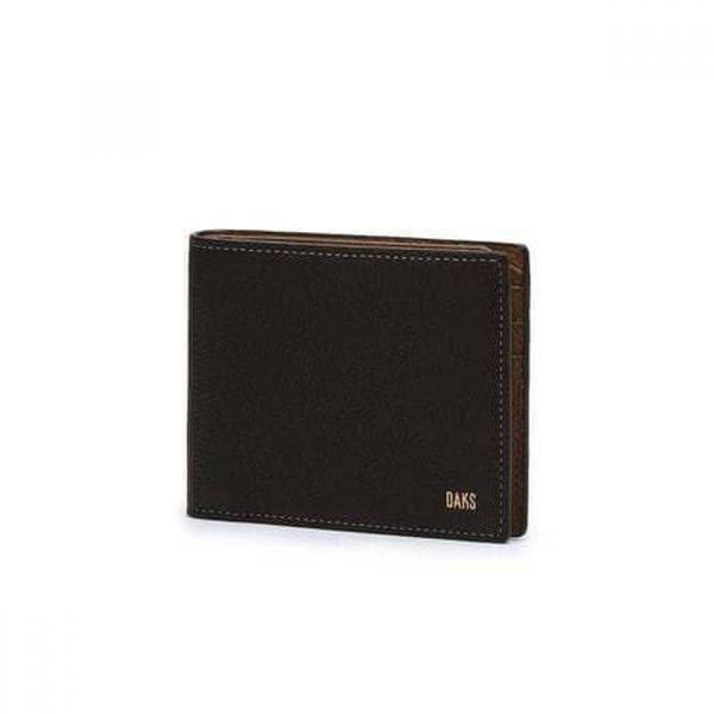 Daks Slim Wallet Black Brown Color Combi Dbwa6f702bk