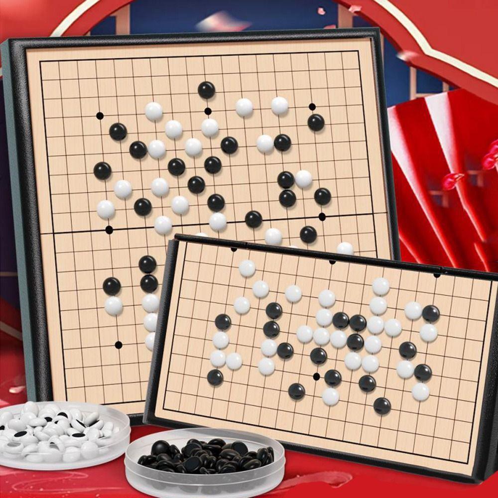 S/M/L/XL Gomoku Game Set Foldable Chessboard Strategy Game Foldable Board Game Set  Tabletop Game