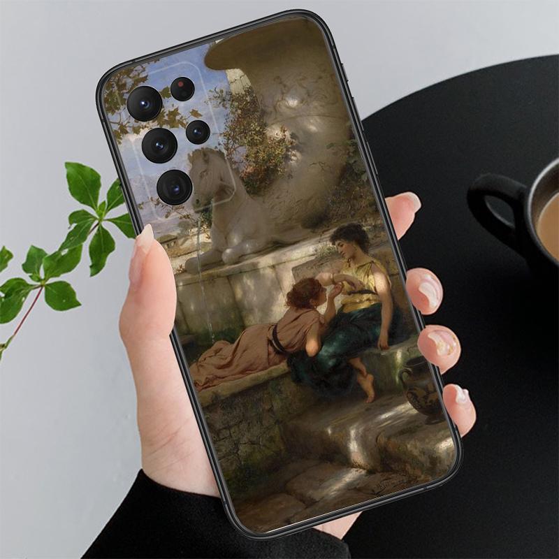 Чехол для телефона с рисунком в стиле ренессанс для Samsung Galaxy A35 A55 A54 A15 A25 A05s A05 A22 A24 A52 A33 A34 M34 M14 M54 M23