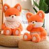 45cm Cute Fox Cat Rabbit Bear Plush Toys Soft Lovely Animals Stuffed Dolls Grasping Doll for Children's Birthday Holiday Gift