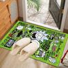 Rick Quotes Mashup Rug Office Carpet Non-Slip Mat, Chair Rug Floor Covering for Gaming, Bedroom, Living Room , Home Decor Christmas Gift