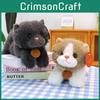 Adorable Plush Cat Toy Lovable Lazy Soft Doll With Short Fur For Kids And Collectors