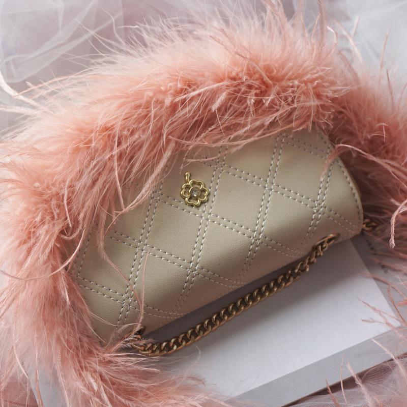 Цветные перья из страусиного меха, полоска для выступлений, танцевальная одежда, декоративный материал «сделай сам», аксессуары для одежды