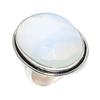 Natural Milky Opal Gemstone 925 Sterling Silver Jewelry Ring Size 8 D7r02
