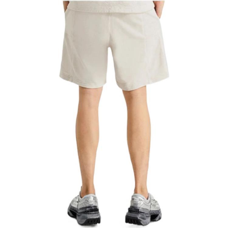 Li-Ning Embroidery Logo Straight Shorts 'Light Grey' Men's AKSSA87-3
