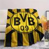 1pc Dortmund Print Flannel Blanket, High quality Comfortable for All Seasons, Home Decor, Warmth and Comfort, Perfect for Christmas Gifts29