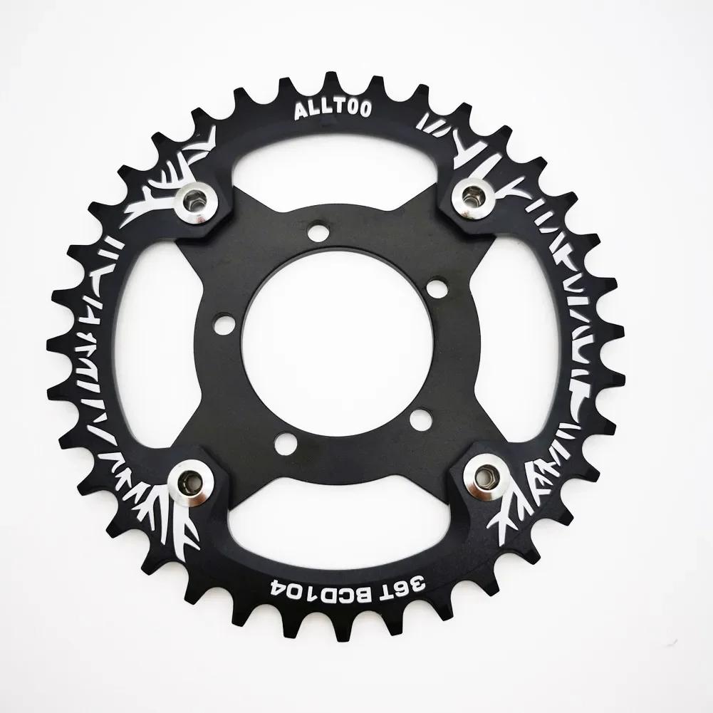 Электровелосипед Ebike 32 34 36 38T Звезда + Адаптер Для Bafang BBS01 02 Прочная Алюминиевый Сплав Звезда Аксессуары Для Ebike