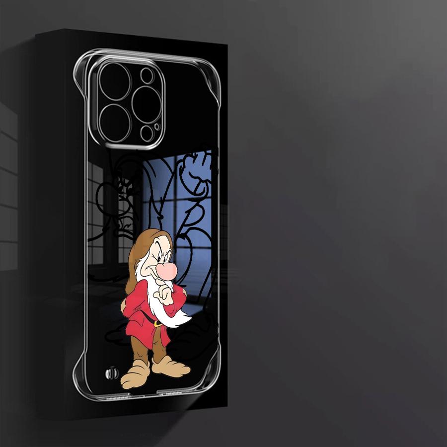 Чехол для телефона Белоснежка и Семь Гномов для Apple iPhone 15 16 Pro Max 13 14 Plus 12 11 Pro plus Матовый