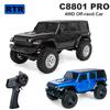 C8801 PRO 4WD Радиоуправляемая машина 1/18 Масштаб 4x4 Внедорожник Пульт Дистанционного Управления Машина для Лазания 2.4G 12км/ч Высокоскоростной Гусеничный Игрушки для Детей