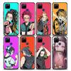 Demon Slayer Japan Anime Fashion Phone Case For OPPO Realme 5 6 7 7i 8 8i 9 9i V25 F9 F17 F19 5G 4G Pro Narzo Speed Black Cover